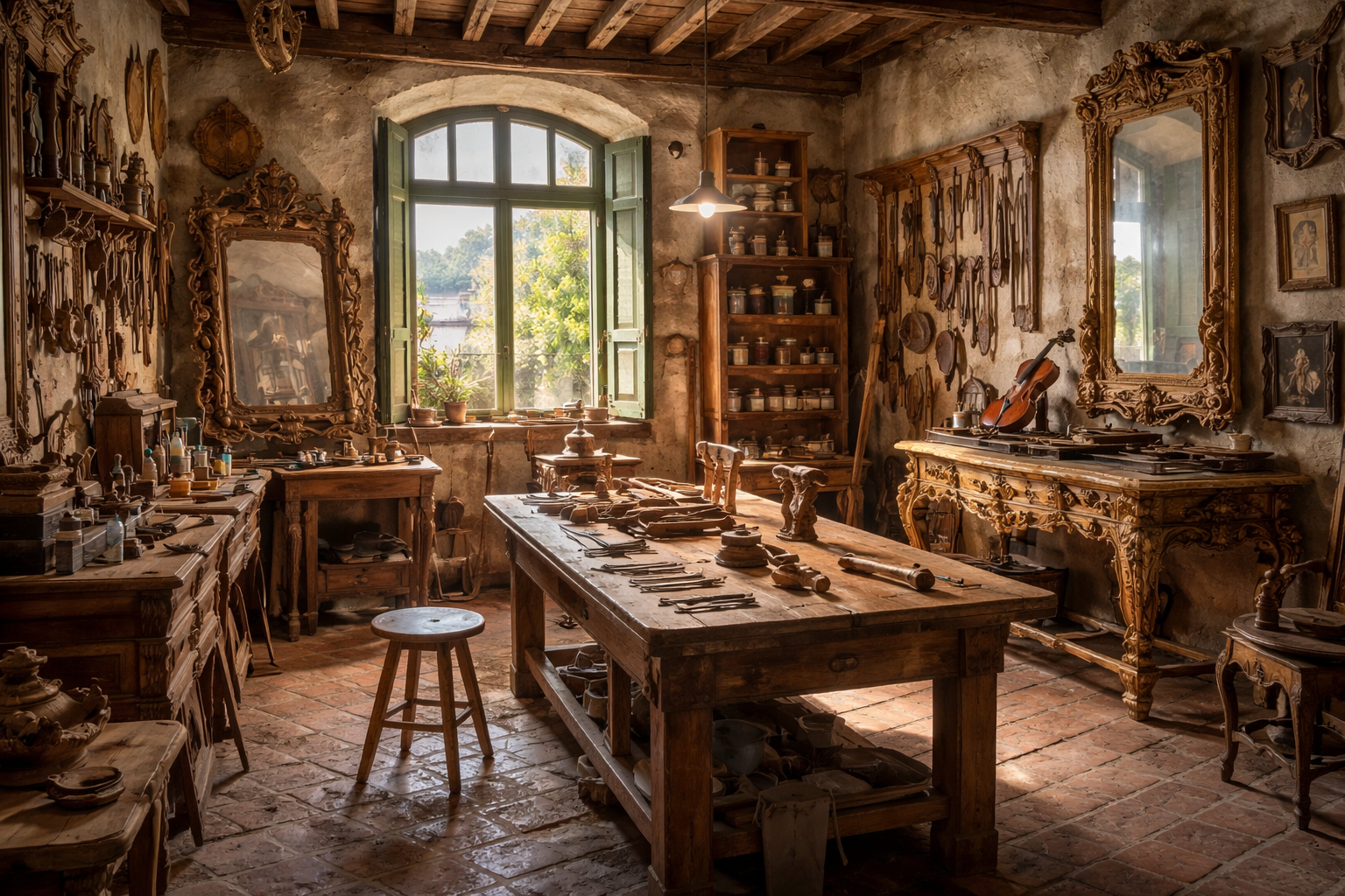 Consulenza Restauro Mobili Antichi